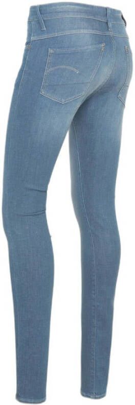 G-Star RAW Lhana high waist skinny jeans worn in gravel blue