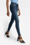G-Star Raw Super skinny fit jeans met viscose model 'Lynn' - Thumbnail 6