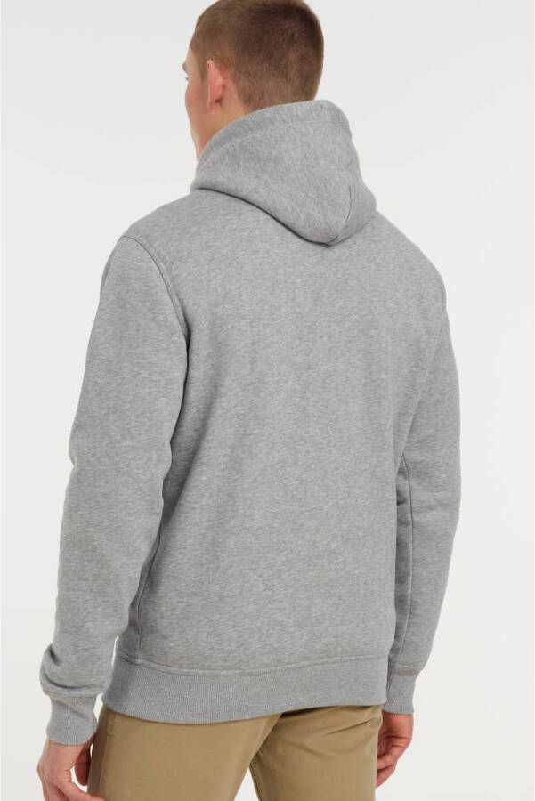 GANT hoodie grey melange