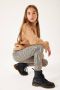 Garcia geruite skinny broek beige zwart Meisjes Polyester Ruit 128 - Thumbnail 2