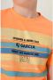 Garcia T-shirt met printopdruk oranje Jongens Katoen Ronde hals Printopdruk 152 158 - Thumbnail 3
