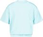 Garcia T-shirt met tekst blauw Meisjes Viscose Ronde hals Tekst 140 146 - Thumbnail 3
