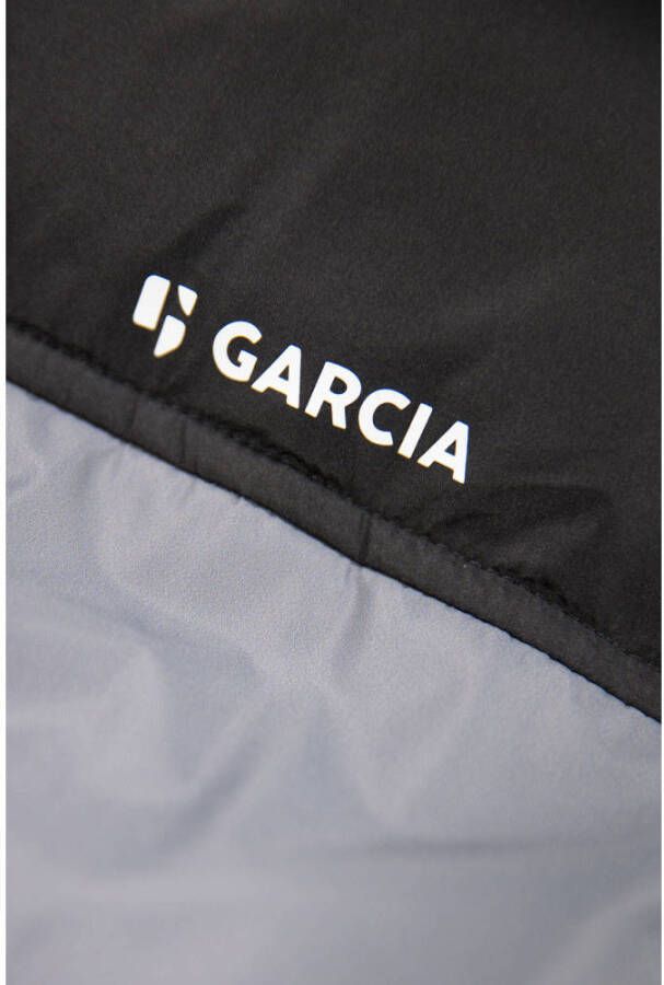 Garcia winterjas grijs zwart