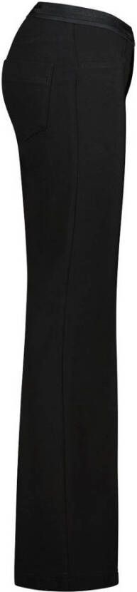 gardeur straight fit pantalon Zilla zwart