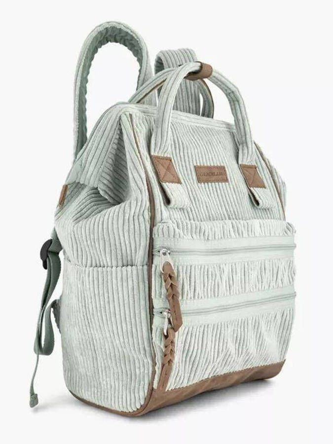 Graceland corduroy rugzak mintgroen