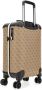 GUESS trolley Mildred 46 cm. met logoprint lichtbruin - Thumbnail 2