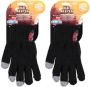 Heatkeeper thermo handschoenen set van 2 zwart - Thumbnail 2