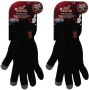 Heatkeeper thermo handschoenen set van 2 zwart - Thumbnail 2