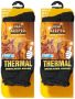 Heatkeeper thermo sokken set van 2 antraciet Grijs Polyacryl 31-35 - Thumbnail 2