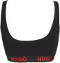 HUGO Bustier met logo in band model 'Bralette Sporty Logo' - Thumbnail 3