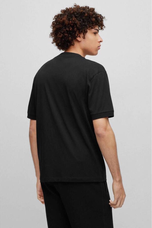 HUGO oversized T-shirt met logo black