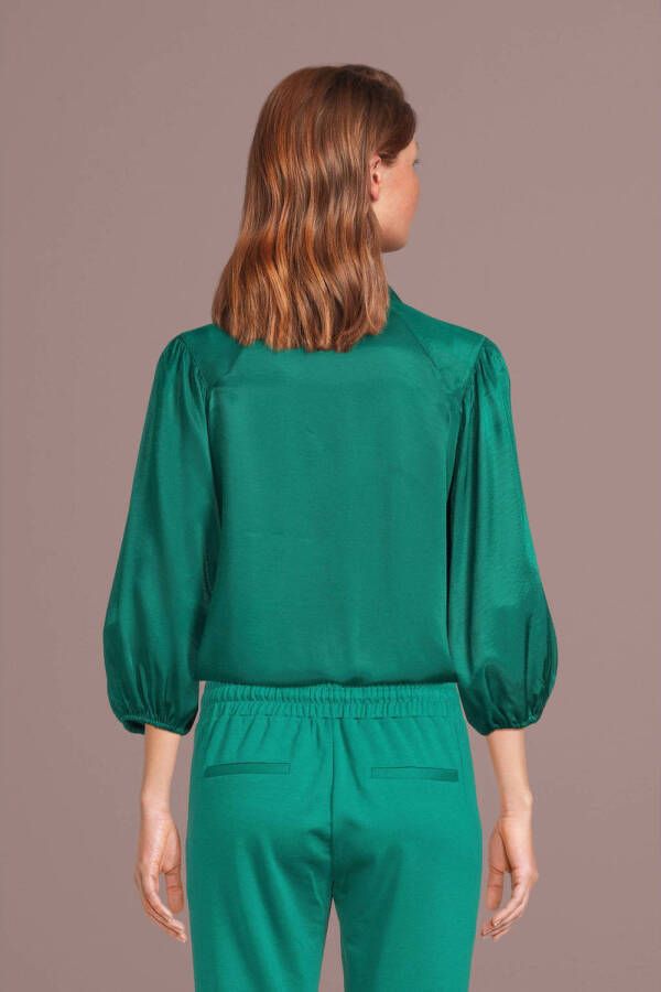 ICHI blouse IHCOLORADA groen
