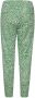 ICHI cropped straight fit pantalon IHKATE met all over print groen - Thumbnail 4