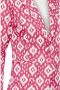 ICHI getailleerde blazer IHKATE PRINT met all over print roze wit - Thumbnail 3