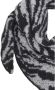 ICHI sjaal IAHINKA zwart grijs - Thumbnail 2