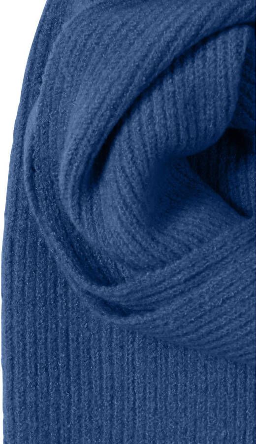 ICHI sjaal IAIVO blauw