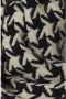 ICHI sjaal IAVANJA met pied-de-poule print zwart ecru - Thumbnail 2