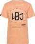 INDIAN BLUE JEANS Jongens Polo's & T-shirts T-shirt Ibj Backprint Oranje - Thumbnail 4