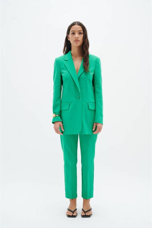 Inwear straight fit pantalon ZellaIW groen