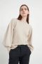 InWear Truien met ronde hals Beige Dames - Thumbnail 3