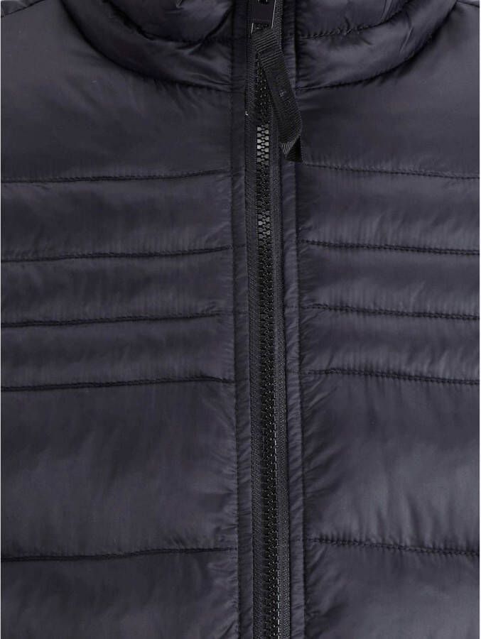 JACK & JONES ESSENTIALS gewatteerde jas zwart