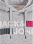 JACK & JONES ESSENTIALS hoodie JJECORP met logo light grey melange - Thumbnail 2