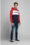 Jack & Jones Hoodie JJELOGO LOGO BLOCKIN LOGO BLOCKIN SWEAT HOOD - Thumbnail 4