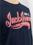 Jack & jones T-Shirt Lange Mouw Jack & Jones JJELOGO TEE LS O-NECK 2 COL AW23 SN - Thumbnail 3