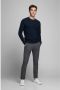 JACK & JONES JEANS INTELLIGENCE geruite slim fit pantalon JJIMARCO JJSTUART zwart - Thumbnail 4