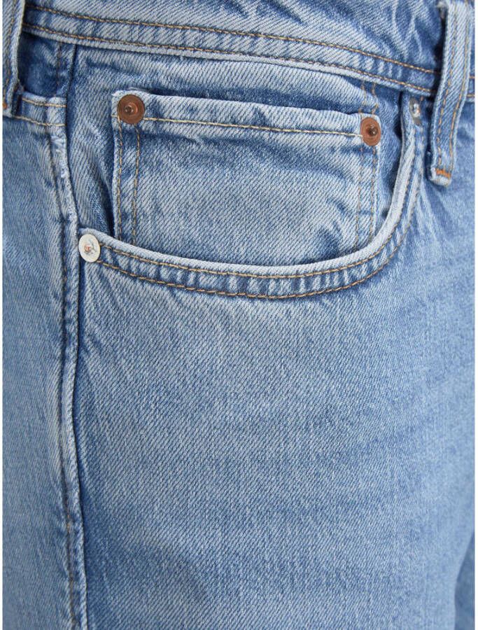 JACK & JONES JEANS INTELLIGENCE regular fit jeans JJICLARK JJORIGINAL 715 blue denim