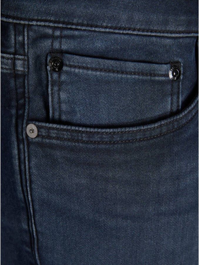 JACK & JONES JEANS INTELLIGENCE regular fit jeans short JJIRICK JJICON 986 blue denim