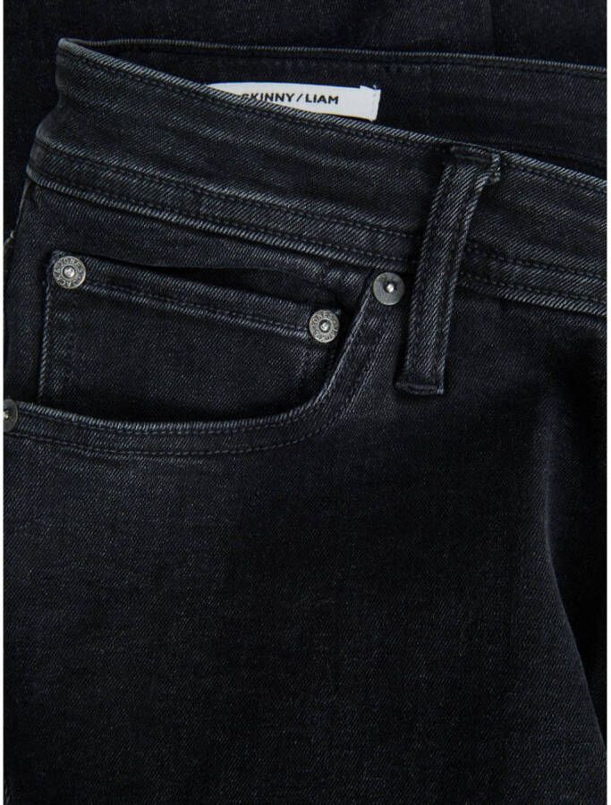 JACK & JONES JEANS INTELLIGENCE skinny jeans JJILIAM black denim