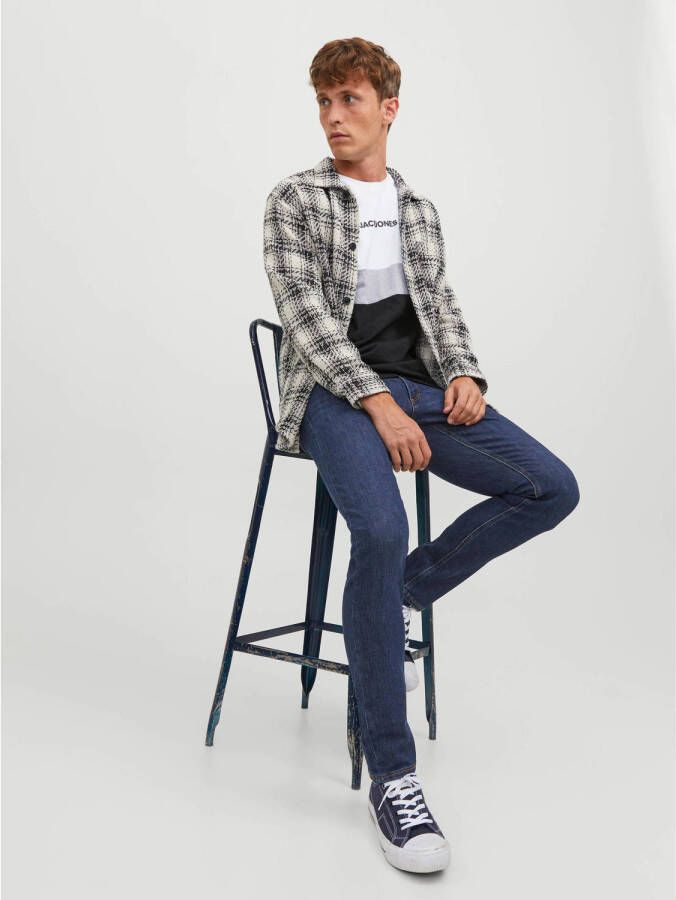 JACK & JONES JEANS INTELLIGENCE slim fit jeans JJIGLENN 577 blue denim