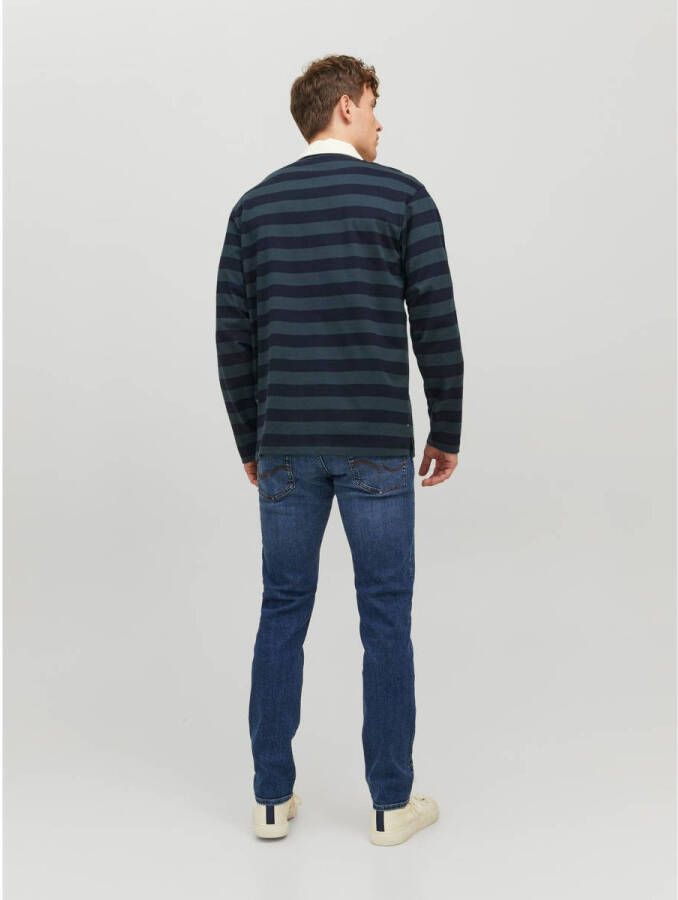 JACK & JONES JEANS INTELLIGENCE slim fit jeans JJIGLENN JJORIGINA sbd 616 blue denim