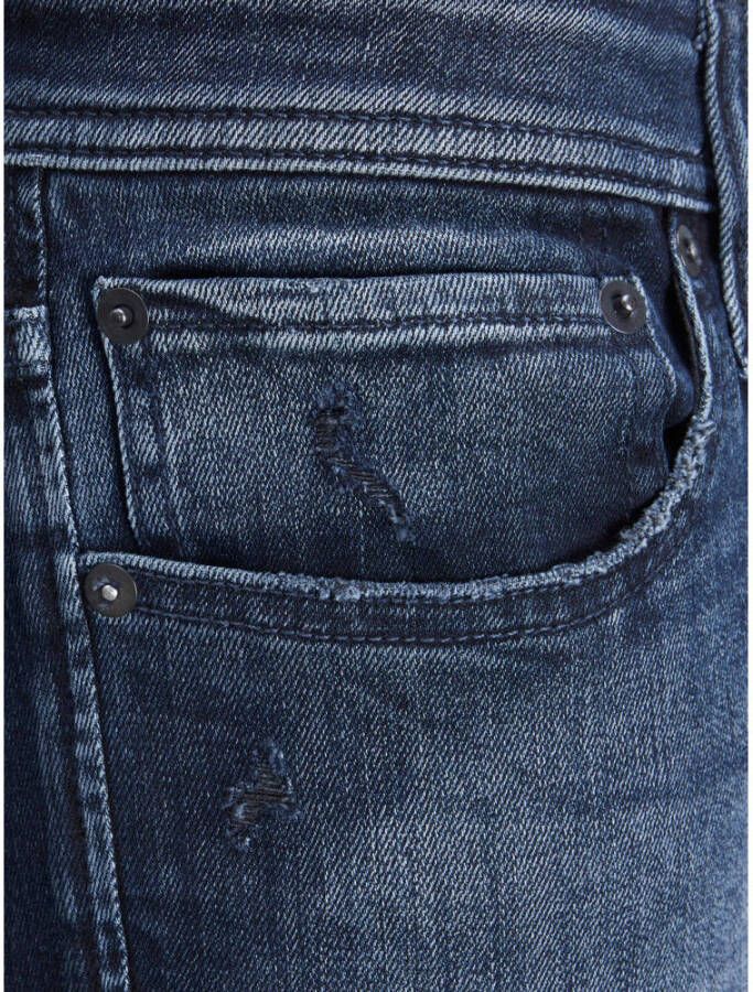 JACK & JONES JEANS INTELLIGENCE slim fit jeans JJIGLENN JJORIGINAL ra 091 blue denim