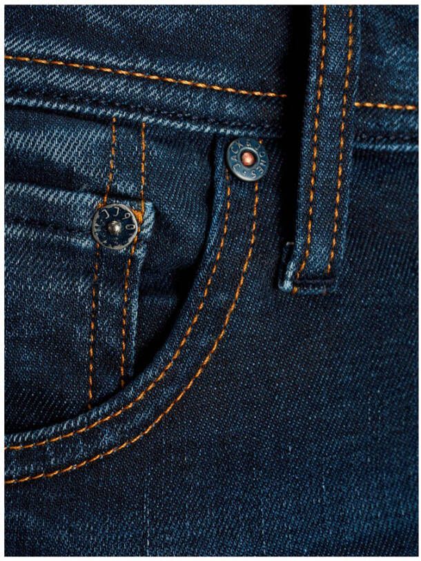 JACK & JONES JEANS INTELLIGENCE slim straight fit jeans JJITIM JJORIGINAL blue denim