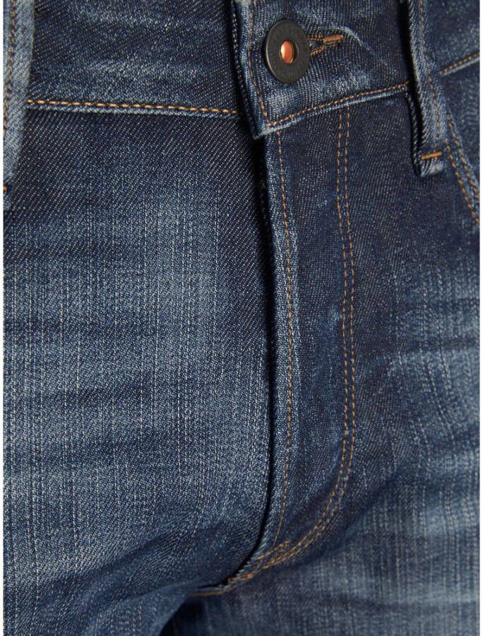 JACK & JONES JEANS INTELLIGENCE tapered fit jeans JJITIM JJDAVIS blue denim