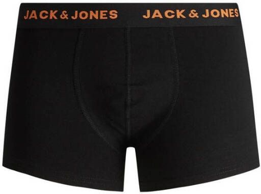 JACK & JONES JUNIOR boxershort JACBASIC set van 7 zwart