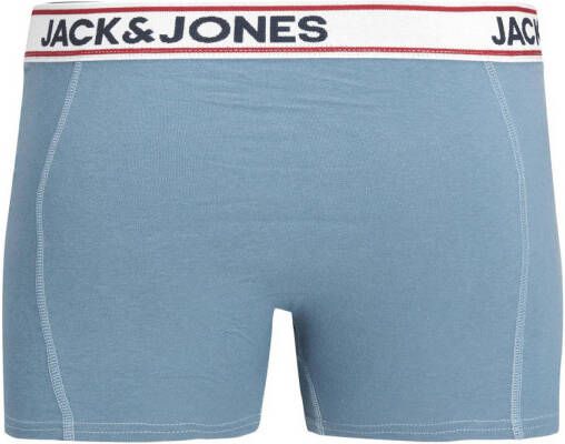 JACK & JONES JUNIOR boxershort JACJAKE set van 3 blauw d.blauw