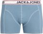 Jack & jones JUNIOR boxershort JACJAKE set van 3 blauw d.blauw Jongens Stretchkatoen 116 - Thumbnail 3
