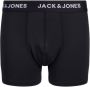 Jack & jones JUNIOR boxershort set van 3 zwart Jongens Polyamide Logo 128 - Thumbnail 3