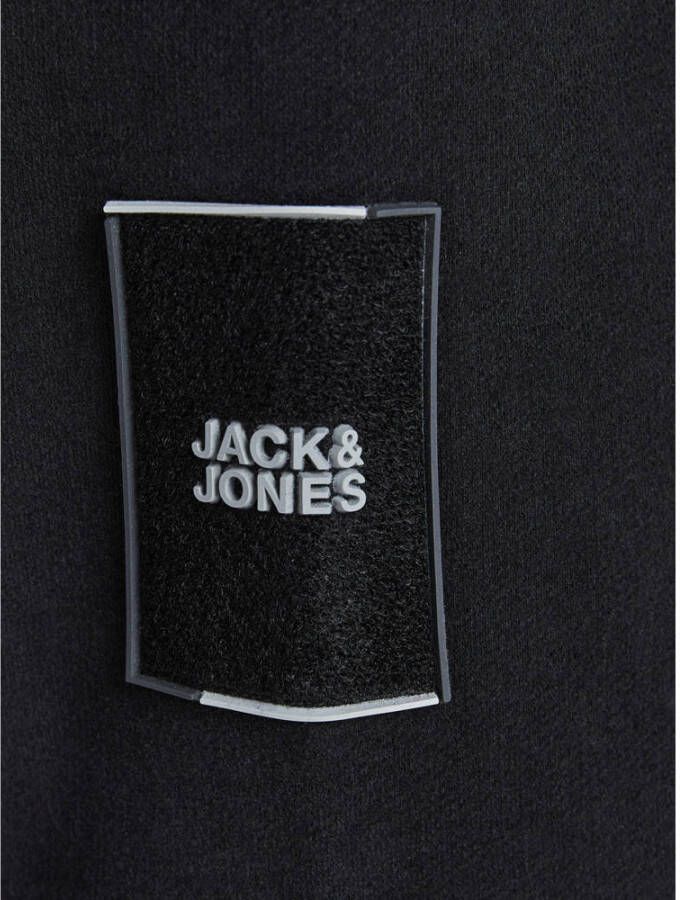 JACK & JONES JUNIOR hoodie JCOCLASSIC zwart