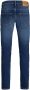 Jack & jones JUNIOR low waist slim fit jeans JJIGLENN JJORIGINAL blue denim Blauw Jongens Stretchdenim 116 - Thumbnail 3