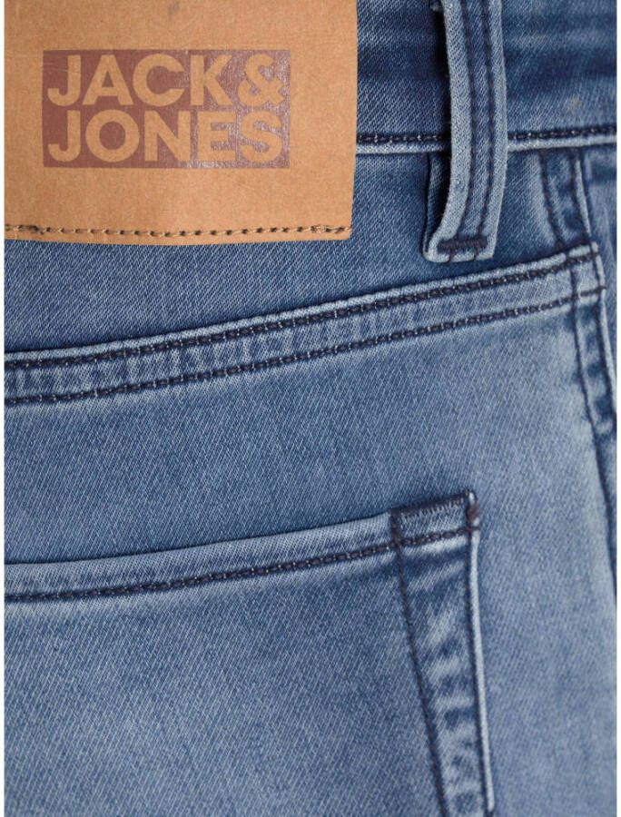 JACK & JONES JUNIOR regular fit jeans bermuda JJIRICK stonewashed