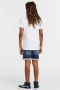 Jack & jones JUNIOR regular fit jeans bermuda JJIRICK stonewashed Denim short Blauw Jongens Stretchdenim 128 - Thumbnail 6