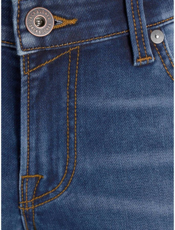 JACK & JONES JUNIOR regular fit jeans bermuda JJIRICK stonewashed