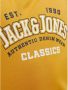 Jack & jones JUNIOR T-shirt JJELOGO van biologisch katoen honinggeel Logo 164 - Thumbnail 3
