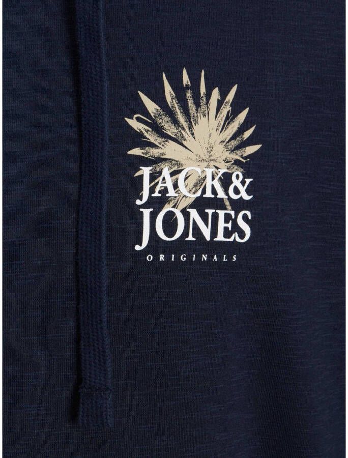 JACK & JONES PLUS SIZE sweatvest JORCRAYON Plus Size met logo navy blazer