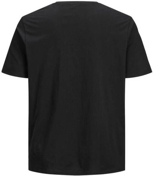 JACK & JONES PLUS SIZE basic T-shirt JJEORGANIC Plus Size black