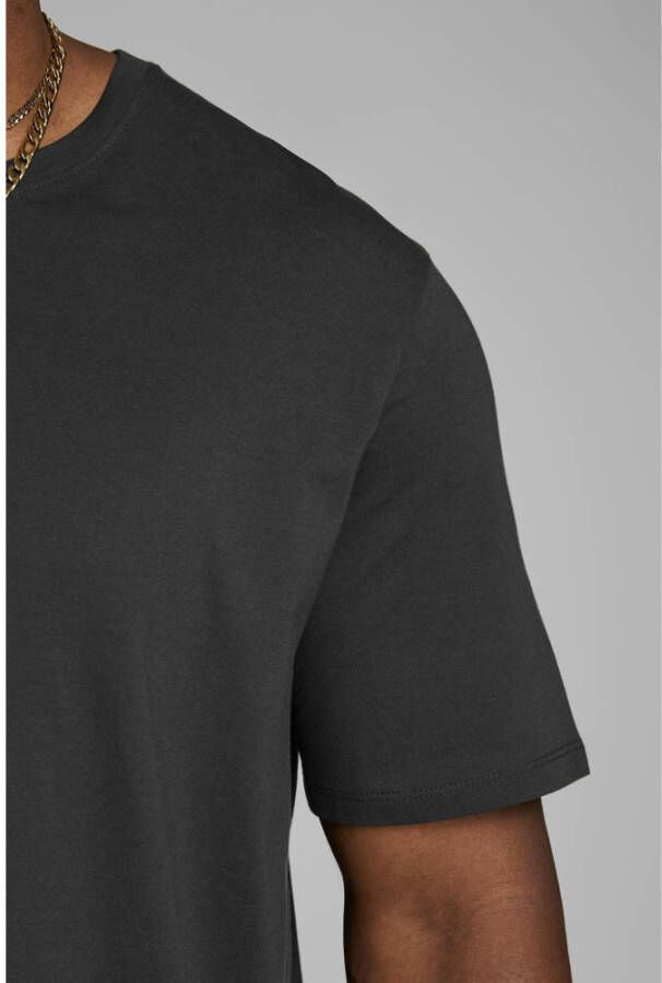 JACK & JONES PLUS SIZE basic T-shirt JJEORGANIC Plus Size black